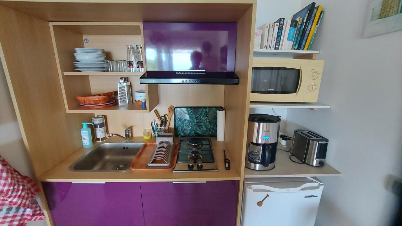 Studio Vaimiti Pour 2 Personnes Vue Mer Et Moorea Faaa Eksteriør billede