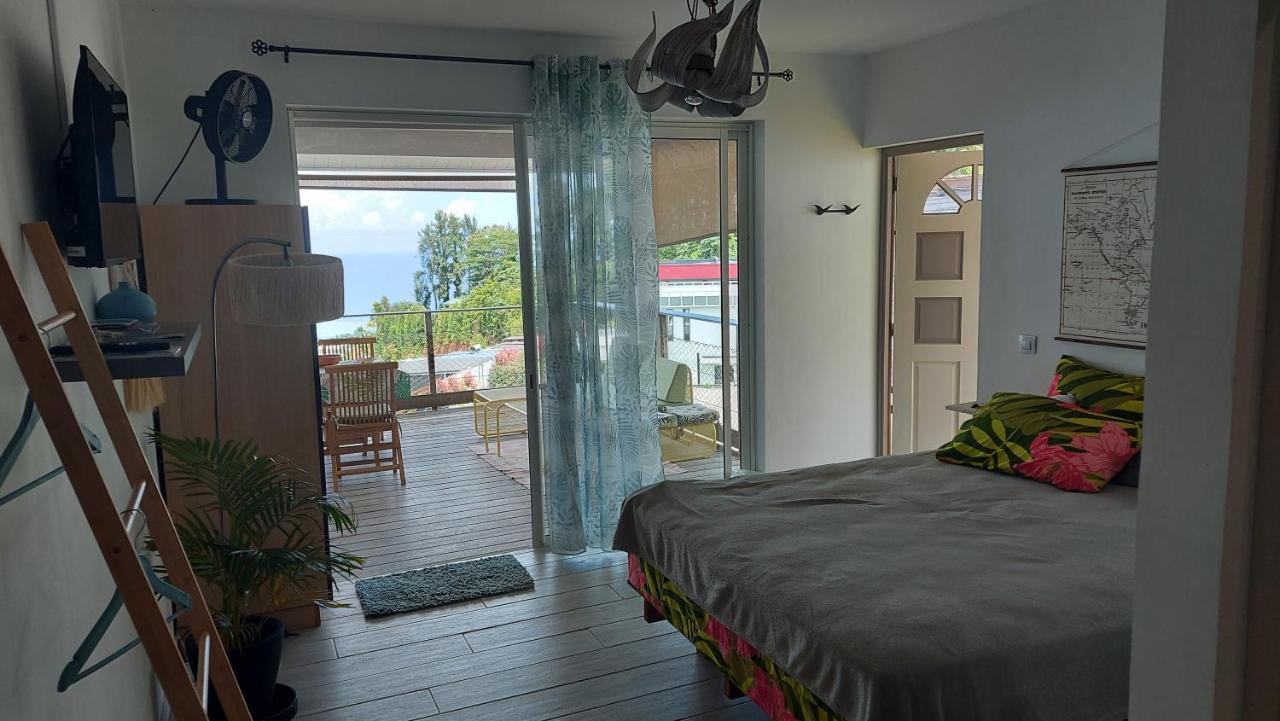 Studio Vaimiti Pour 2 Personnes Vue Mer Et Moorea Faaa Eksteriør billede