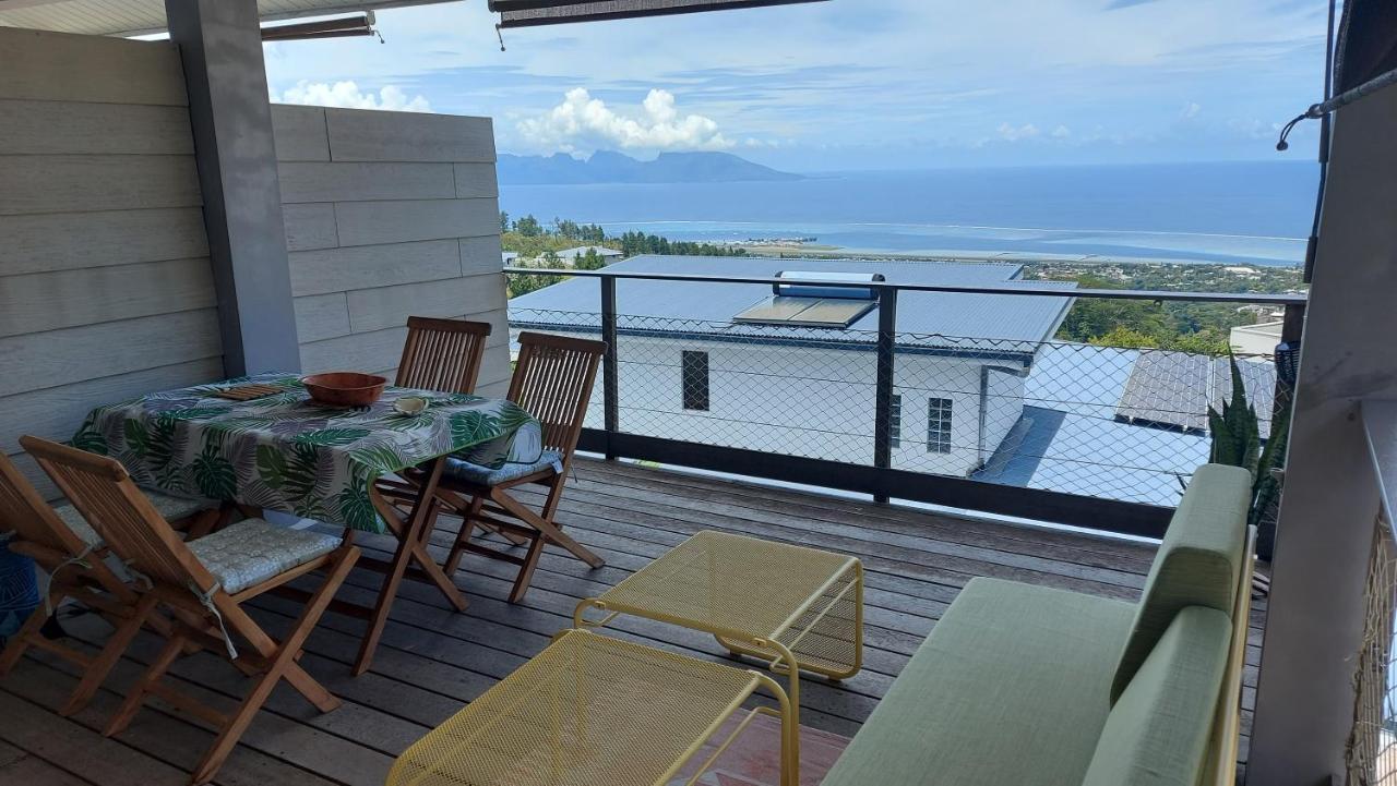 Studio Vaimiti Pour 2 Personnes Vue Mer Et Moorea Faaa Eksteriør billede
