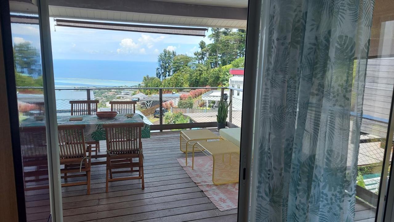 Studio Vaimiti Pour 2 Personnes Vue Mer Et Moorea Faaa Eksteriør billede