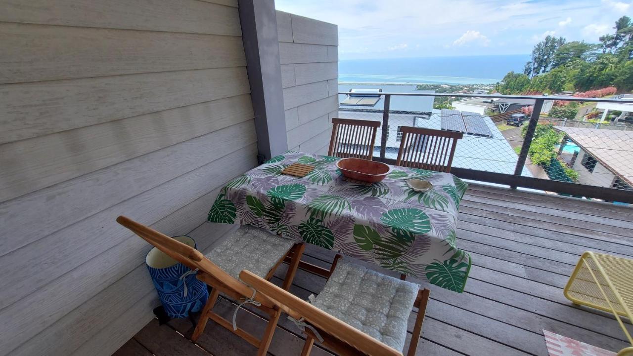 Studio Vaimiti Pour 2 Personnes Vue Mer Et Moorea Faaa Eksteriør billede